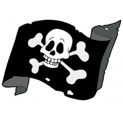 Stickers Voile Pirate