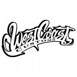 Stickers west coast customs