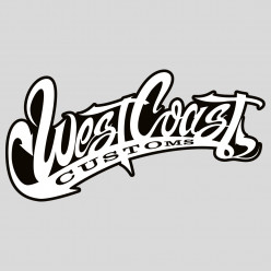 Stickers west coast customs