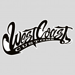 Stickers west coast customs