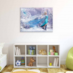 Tableau 100x75 cm La reine des neiges