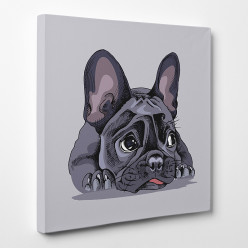 Tableau toile - Bouledogue 2