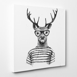 Tableau toile - Cerf Cool 7