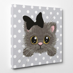 Tableau toile - Chaton 8