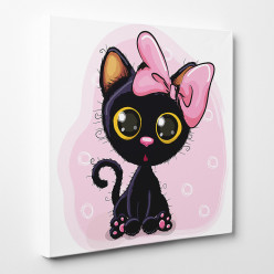 Tableau toile - Chaton 9