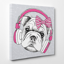 Tableau toile - Chien 14