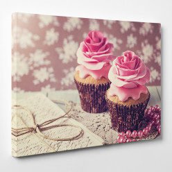 Tableau toile - Cupcakes 4