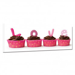 Tableau toile - Cupcakes Love