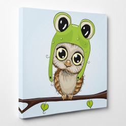 Tableau toile - Hibou 2