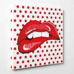 Tableau toile - Lips 6