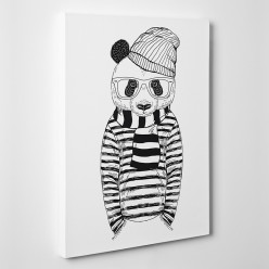 Tableau toile - Panda Cool 3