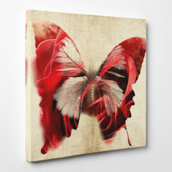 Tableau toile - Papillon Abstrait 3