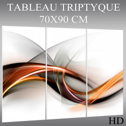 Triptyque Forex Abstrait