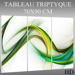 Triptyque Forex Abstrait