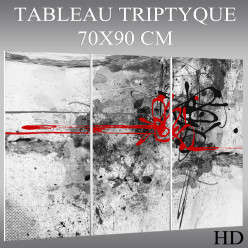 Triptyque Forex Abstrait