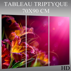 Triptyque Forex Fleur