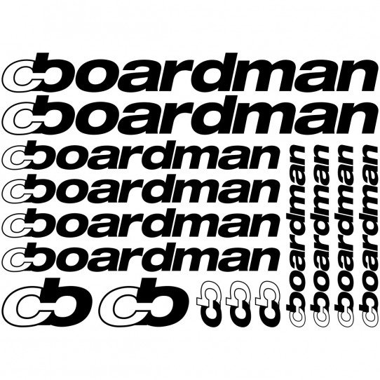 Kit stickers vélo boardman bikes