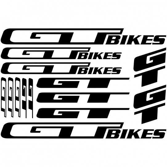 Kit stickers vélo gt bikes