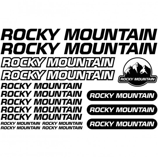 Kit stickers vélo rocky mountain bikes
