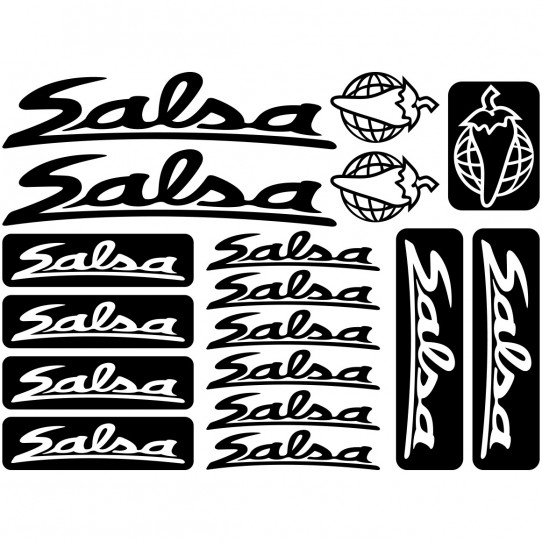 Kit stickers vélo salsa cycles