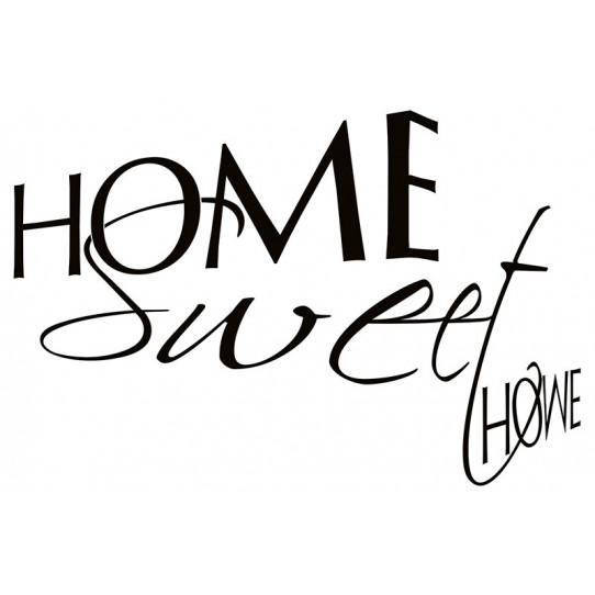 Poster - Affiche home sweet home
