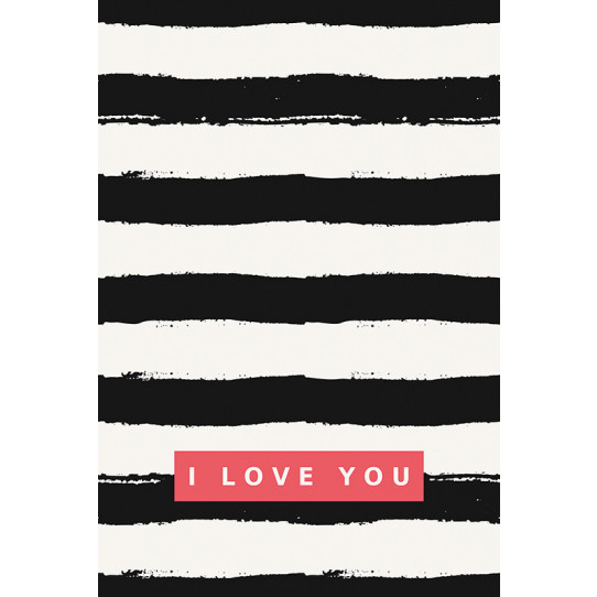 Poster - Affiche i love you