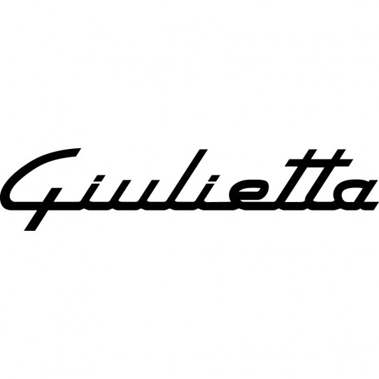 Stickers Alfa Romeo Giulietta
