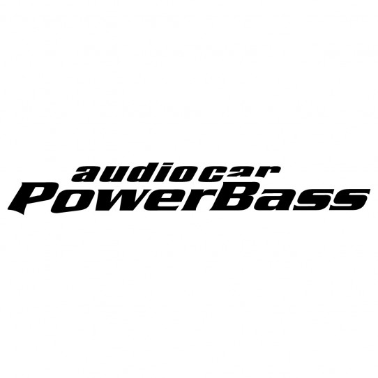 Stickers audio car power bass