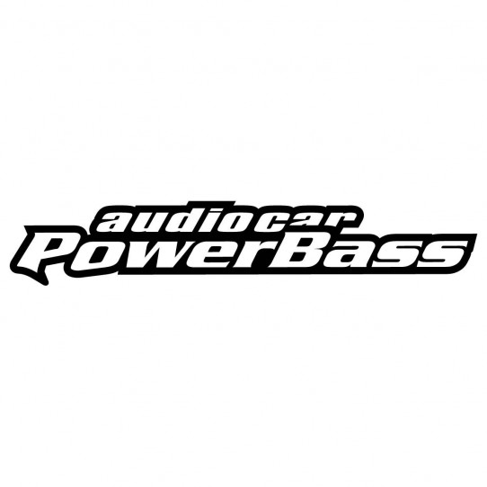 Stickers audio car power bass