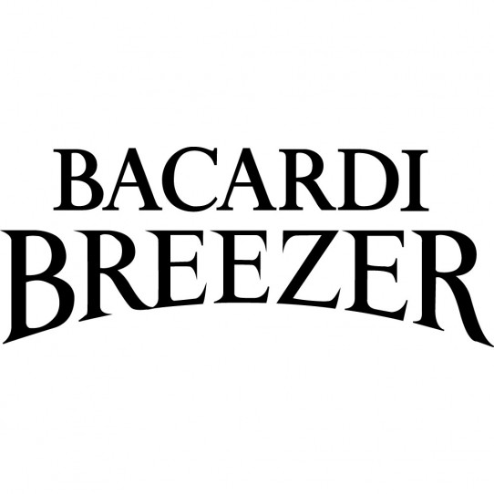 Stickers Bacardi Breezer