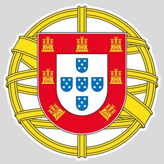 Stickers blason portugal