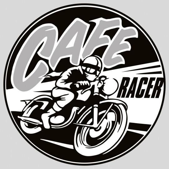 Stickers cafe racer