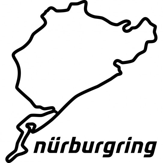 Stickers Circuit nurburgring