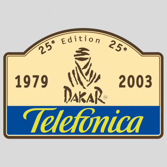 Stickers dakar 2003