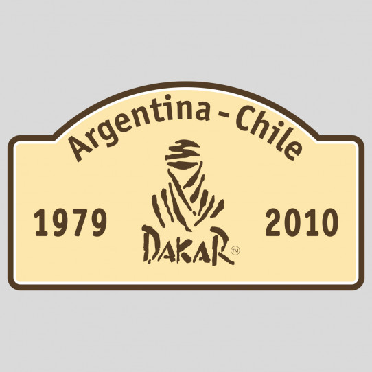 Stickers dakar argentina chile 2010