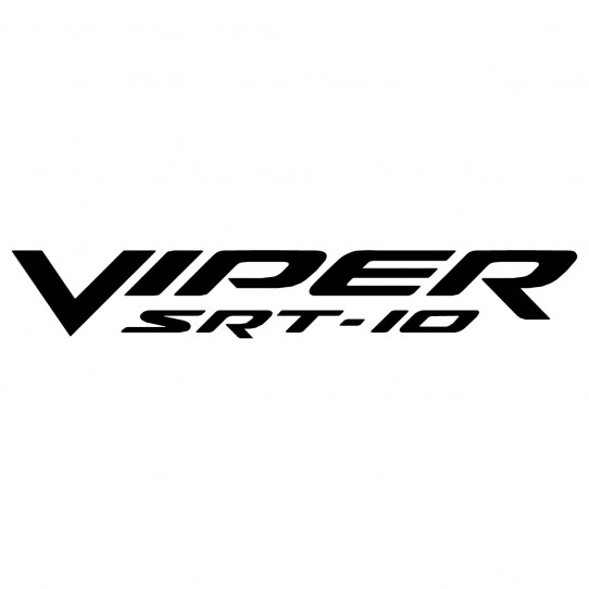 Stickers dodge viper srt-10