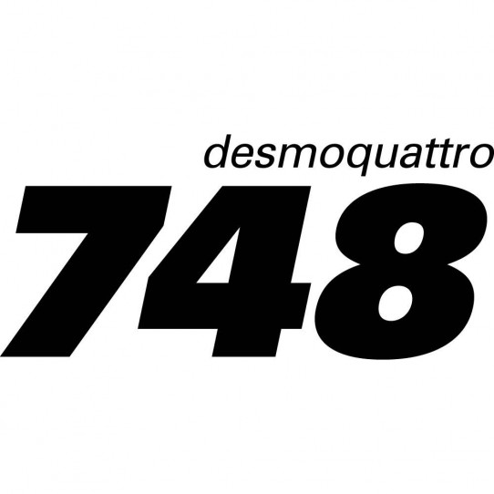 Stickers ducati desmoquattro 748