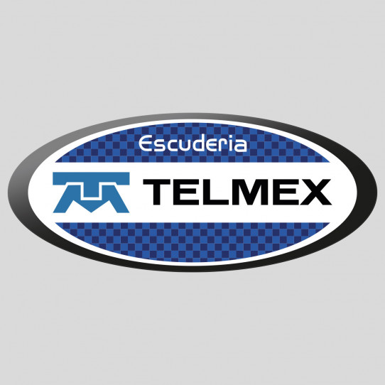 Stickers escuderia telmex