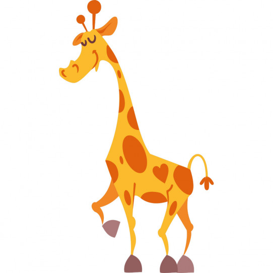 Stickers girafe