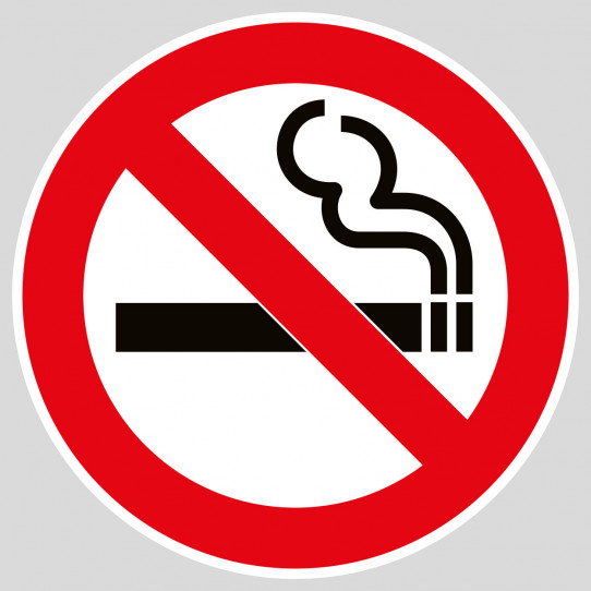 Stickers interdiction de fumer