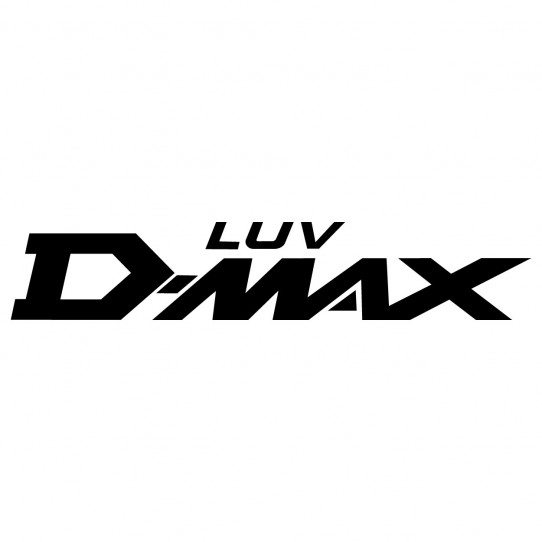 Stickers isuzu d-max luv