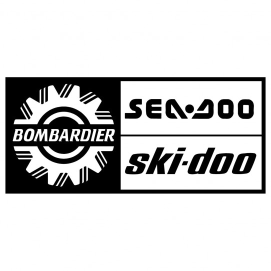 Stickers jet ski bombardier seadoo