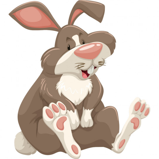 Stickers lapin