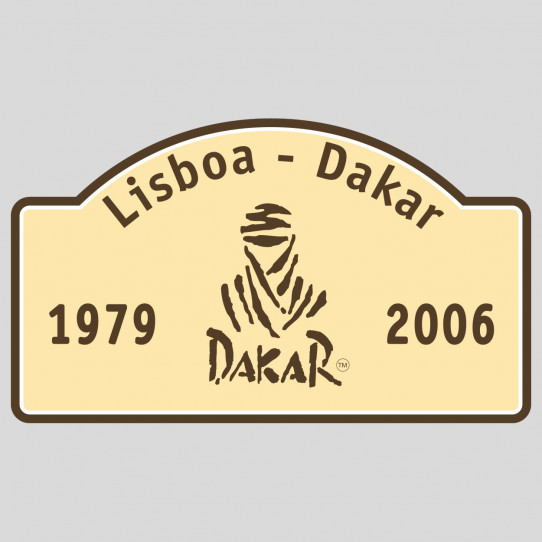 Stickers Lisboa Dakar 2006