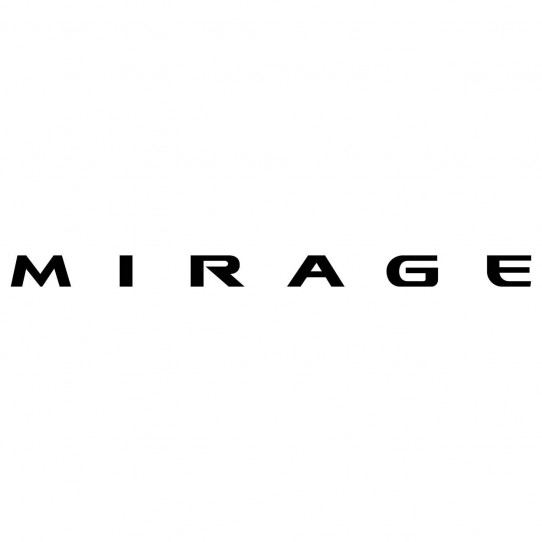 Stickers Mitsubishi mirage