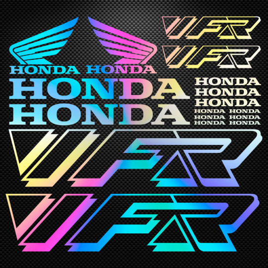 Stickers moto holographique - Honda VFR