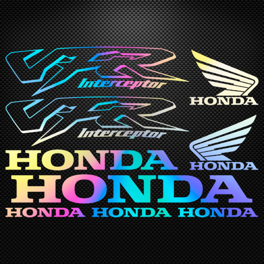 Stickers moto holographique - Honda VFR Interceptor