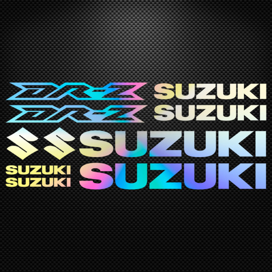 Stickers moto holographique - SUZUKI DR-Z