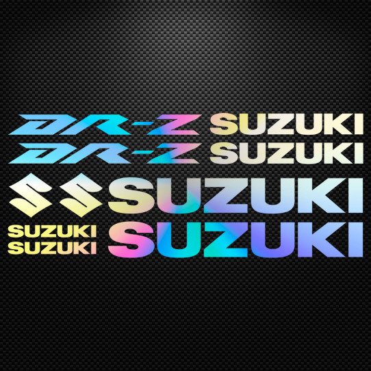 Stickers moto holographique - SUZUKI DR-Z