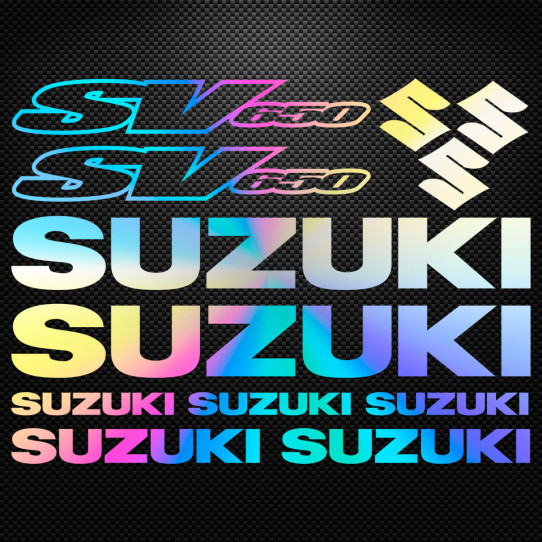 Stickers moto holographique - SUZUKI SV 650